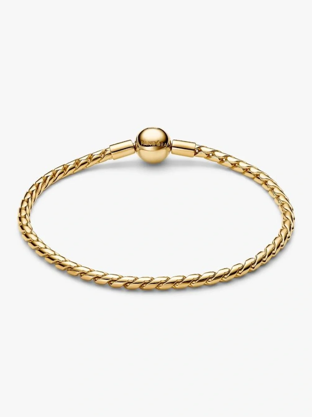 Pandora Round Clasp Wing Chain Bracelet